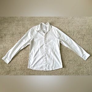 Topman White Button-Down Shirt